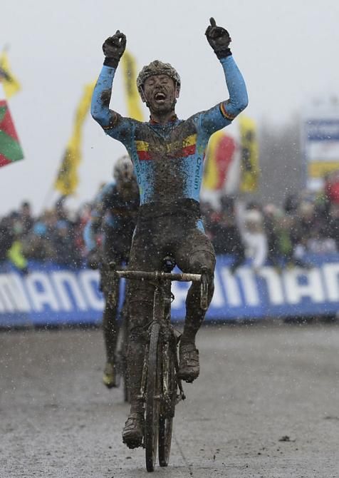 Sven Nys (Belgium) wins the second world championship of his career