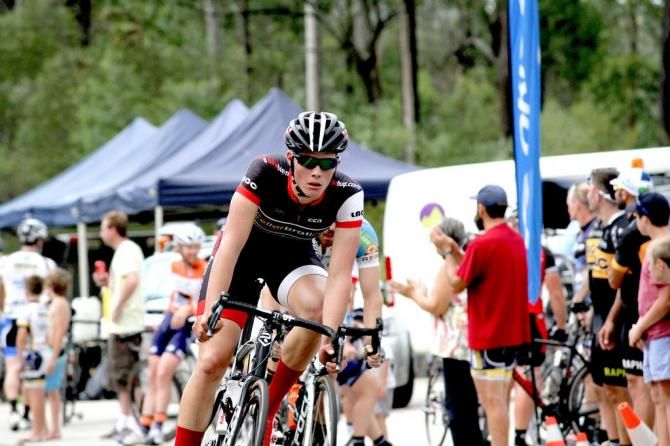 Toby Orchard at the 2014 Orica Kermesse