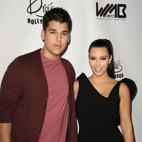 kim and rob kardashian