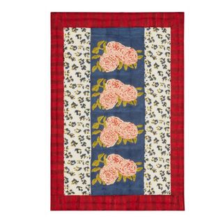 A patchwork quilt