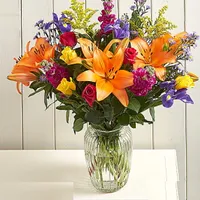 Floral Ratatouille bouquet: £40 £29.99 | Serenata