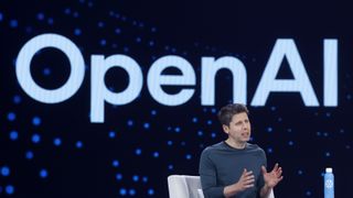 Open AI CEO Sam Altman speaks during Snowflake Summit 2025 at Moscone Center on June 02, 2025 in San Francisco, California.