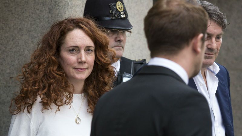 Rebekah Brooks at the Old Bailey