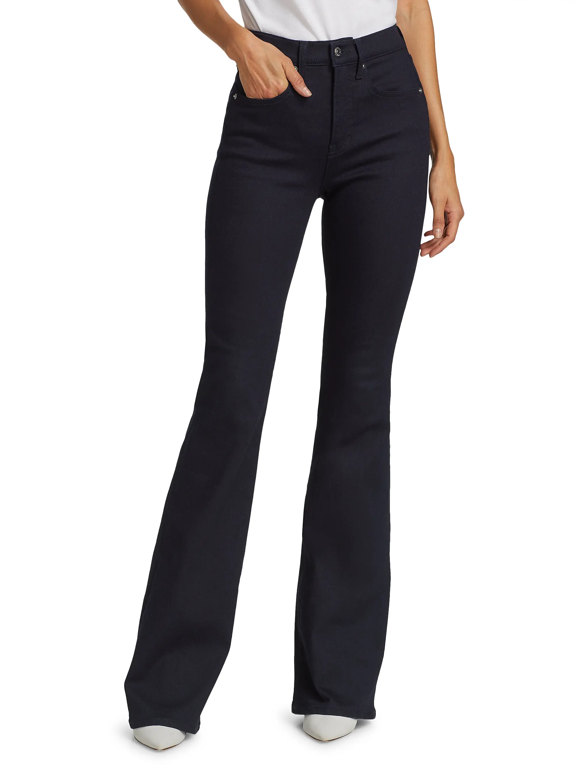 Beverly High-Rise Skinny Flared Pants