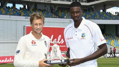 England captain Joe Root and West Indies skipper Jason Holder