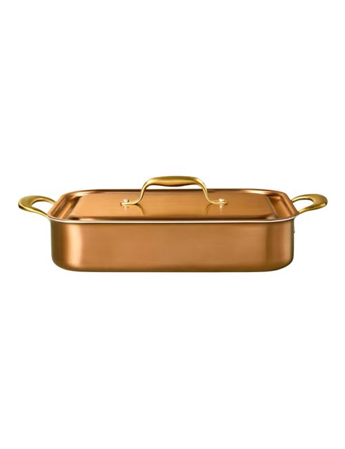 Roasting Pan with Lid Copper - Hearth & Hand&trade; with Magnolia