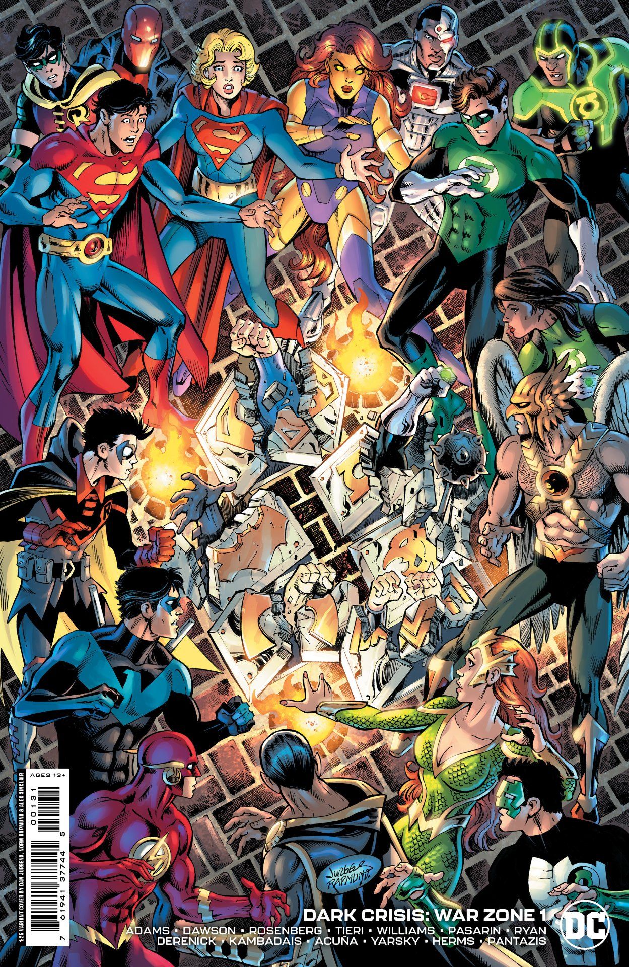 Dark Crisis: War Zone #1