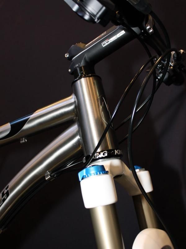 The new Valkyr will come with a tapered head tube.