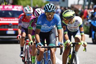 Samuele Rivi (Eolo-Kometa Cycling Team) in the breakaway on stage 10 at the Giro d'Italia