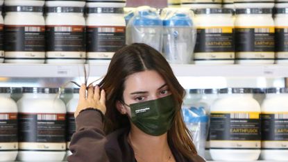 Kendall Jenner Went Casually Shopping in a Sports Bra in LA