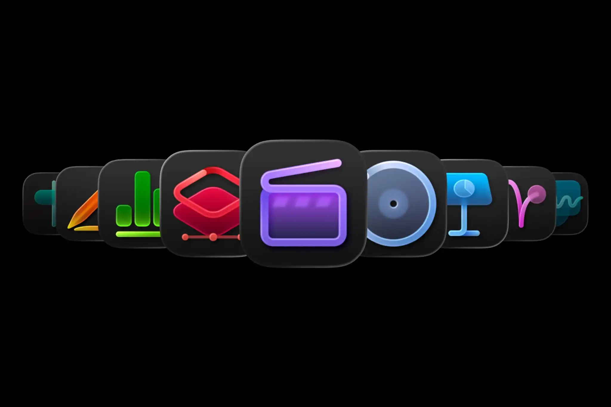 Apple app icons Creator Studio