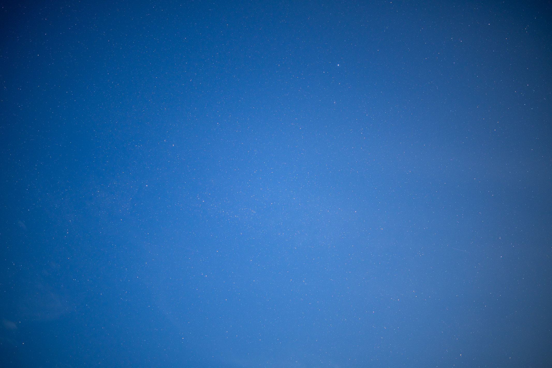 Photo of the night sky taken with the Viltrox AF 35mm f/1.2 LAB FE under the June 2025 strawberry moon