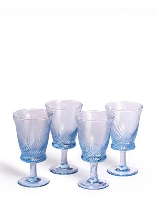 Spiral Wine Glasses (set of 4)