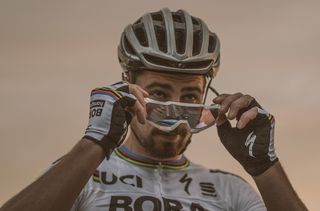 Peter Sagan could win bike races wearing Harry Potter's spectavles, but 100%'s aesthetic seems more appropriate