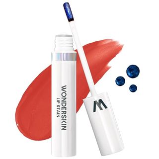 Wonderskin Wonder Blading Lip Masque, Pink Lip Stain, Long Lasting Lip Stain, Transfer Proof Pink Lip Tint (glamorous Masque)