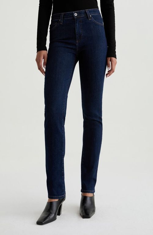 Mari Extended Slim Straight Leg Jeans