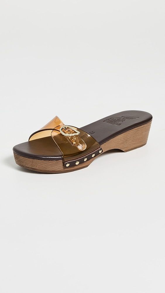 Ancient Greek Sandals Omonia Jelly Clogs