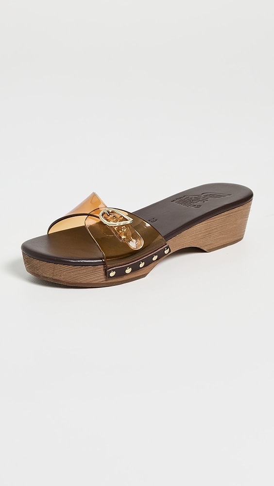 Ancient Greek Sandals Omonia Jelly Clogs