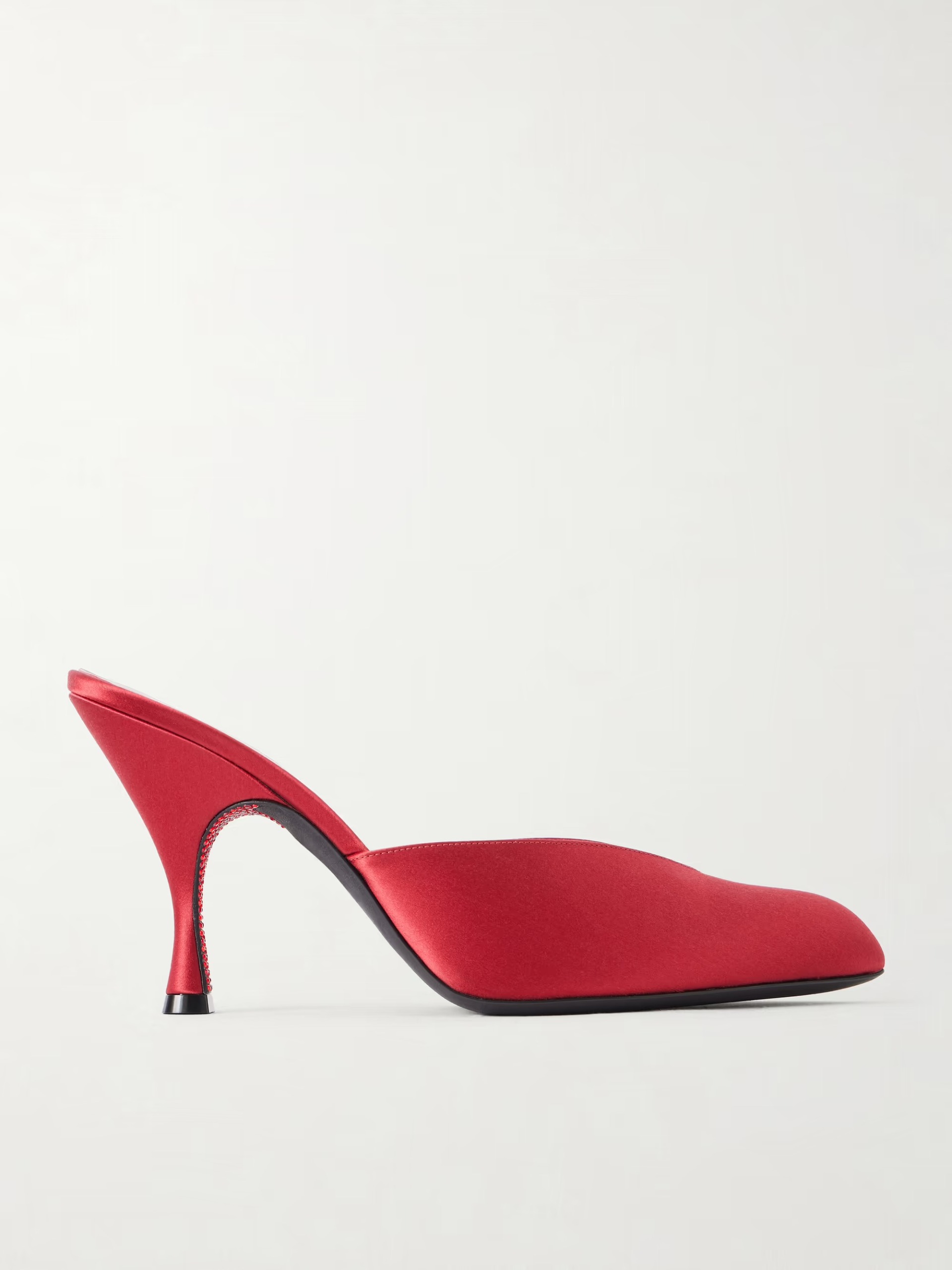 HERBERT LEVINE, Sitting Pretty 100 satin mules
