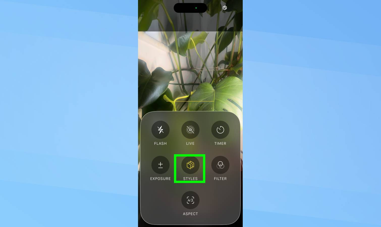 سبک های هایلایت شده در دوربین آیفون