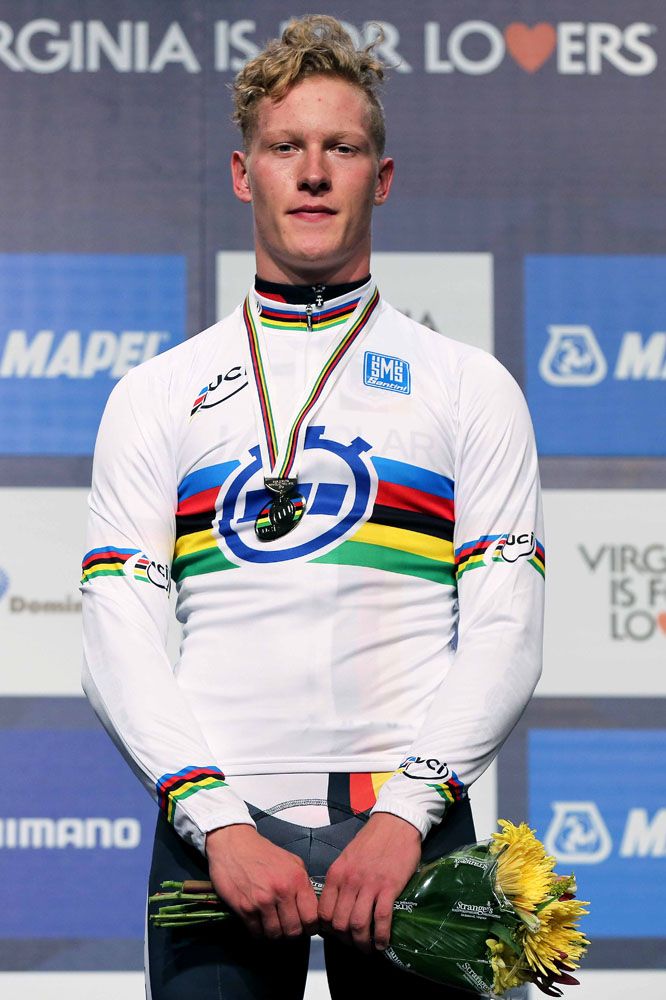 Rainbow jersey for Leo Appelt (Germany)