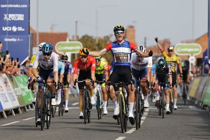 Olav Kooij wins stage four of the tour of britain