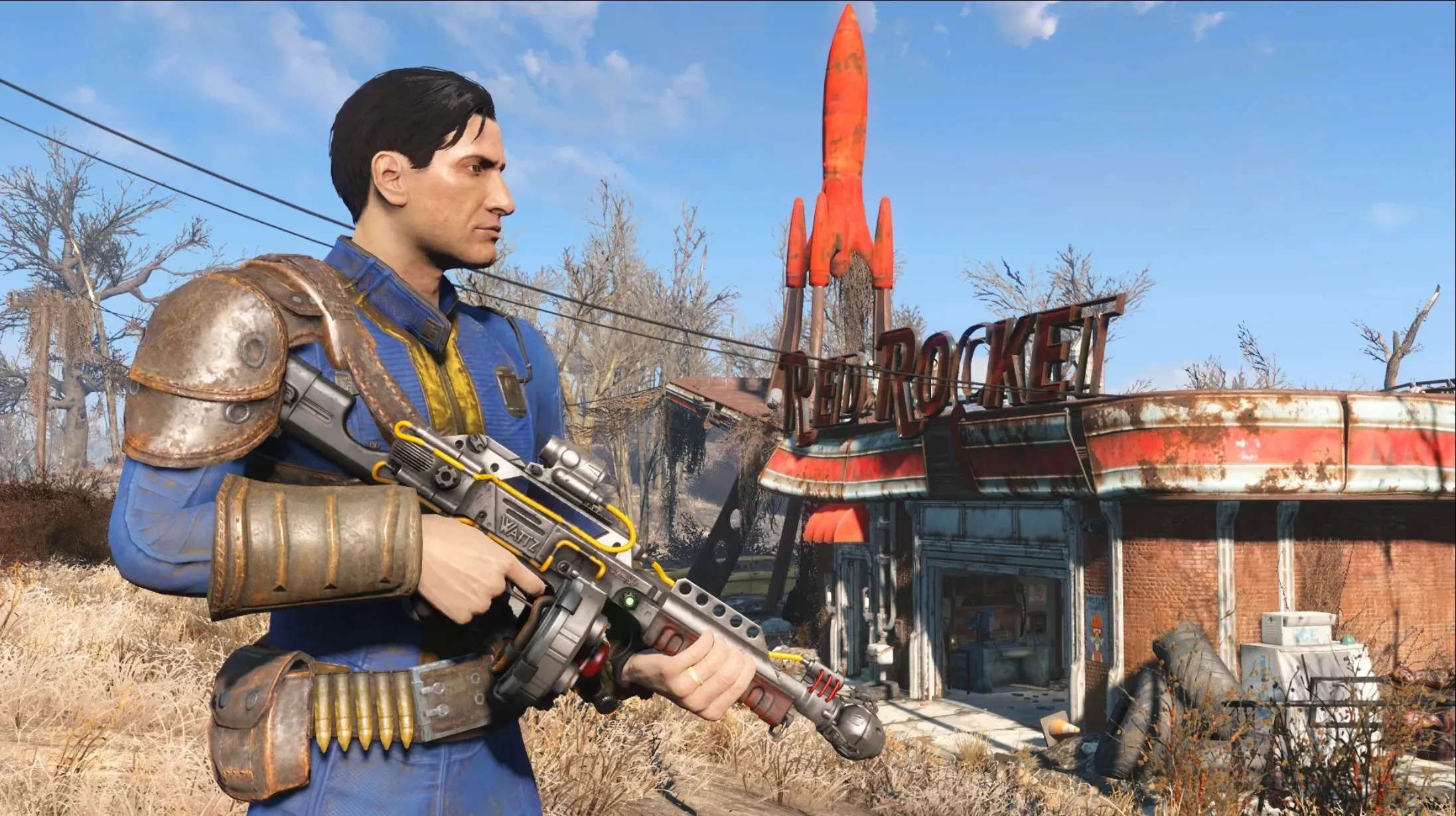 An official screenshot for the Revenge of the Van Graffs creation for Fallout 4.