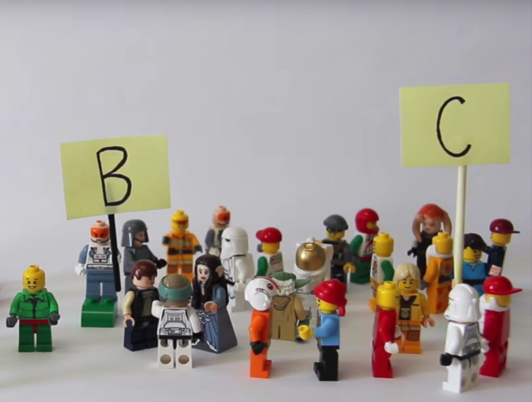 Politics in lego form.