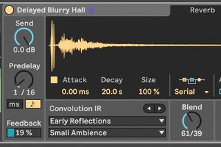 Ableton Live Hybrid Reverb