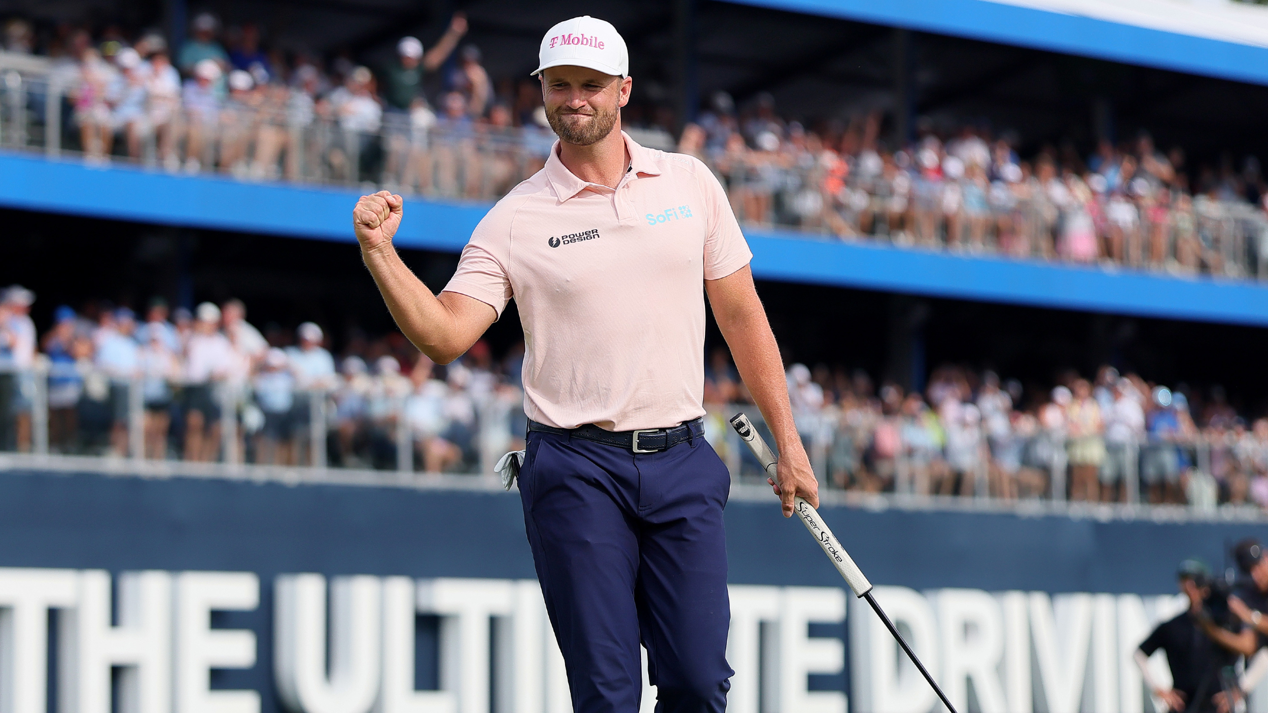 Wyndham Clark at the BMW Championship