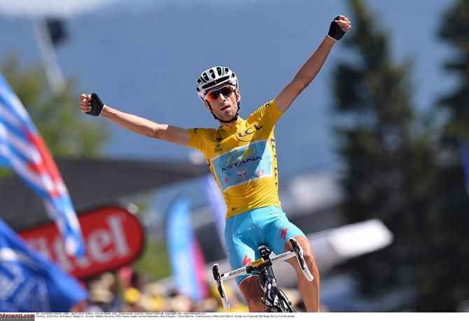 Vincenzo Nibali (Astana) wins in Chamrousse