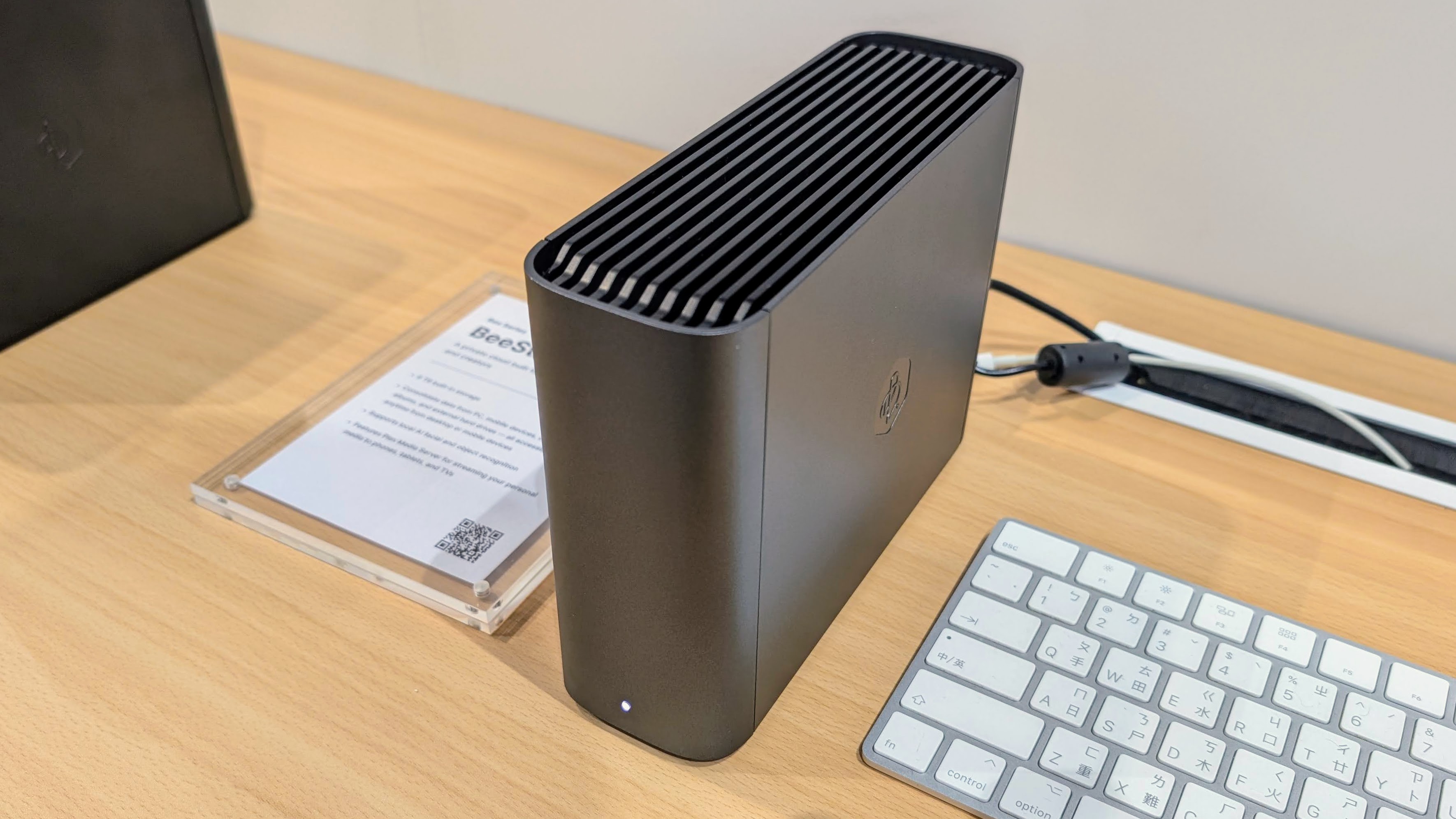 Synology BeeStation Plus front at Computex 2025