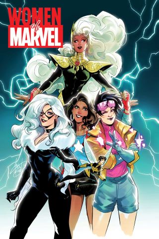 Women of Marvel #1 cover by Mirka Andolfo