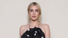 emma roberts on a white background