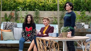 Eve Hewson, Sharon Horgan and Sarah Greene in Bad Sisters