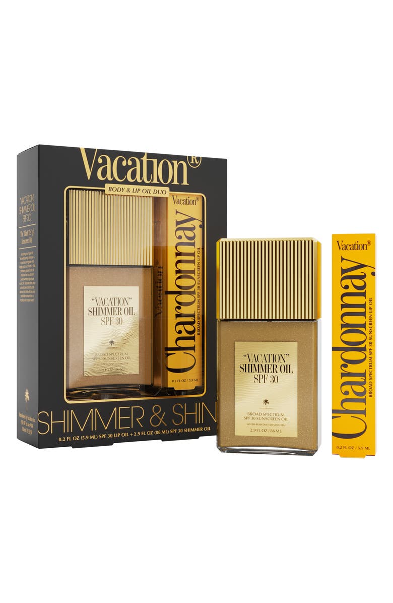 Shimmer & Shine Body & Lip Oil Duo (nordstrom Exclusive) $54 Value