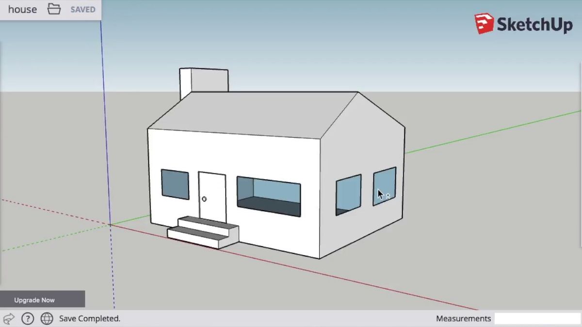 sketchup house plan tutorial