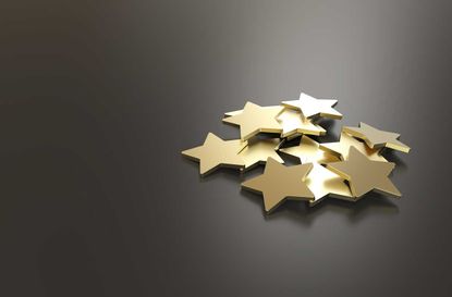 Excellent Customer Service golden stars