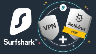Surfshark antivirus VPN deal graphics