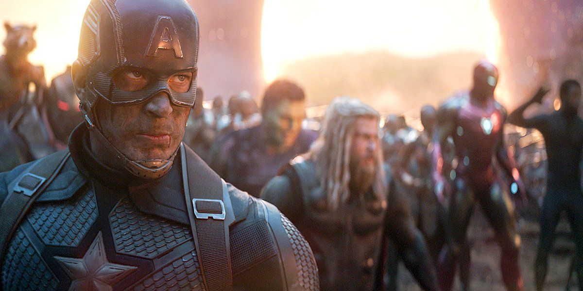 Avengers: Endgame battle shot led by Captain America Marvel Studios