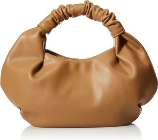 The Drop, The Drop Women's Addison Soft Volume Hobo Tote Bag Mocha, One Size