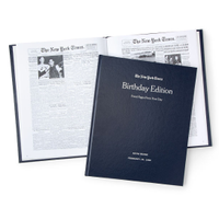 New York Times Custom Birthday Book: $99.95-139.95 at Uncommon Goods