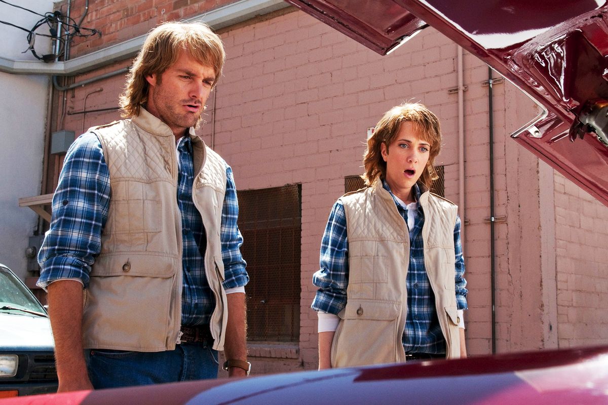 Will Forte and Kristen Wiig in MacGruber