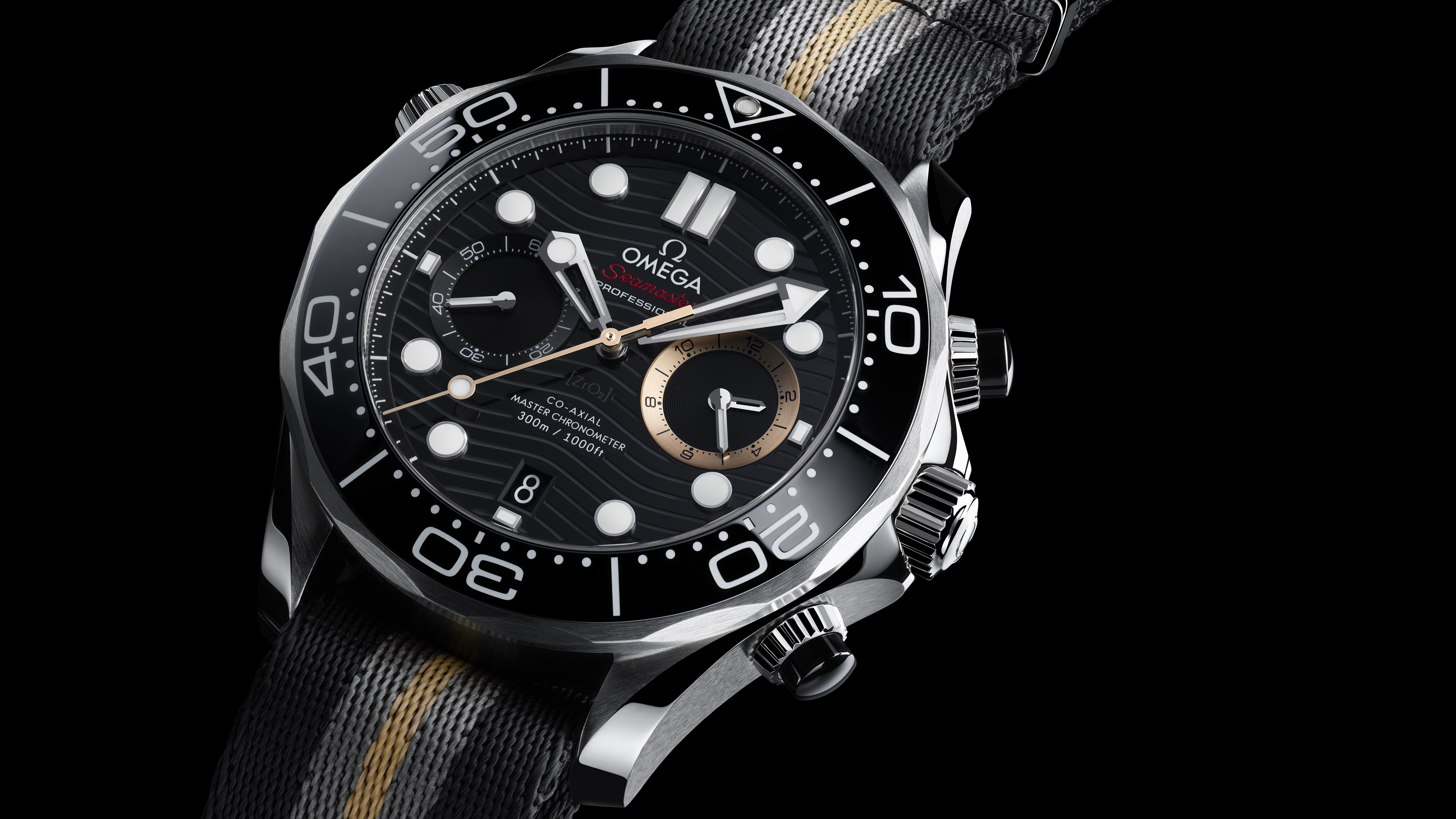 Omega Seamaster Diver 300m Chronograph 007 First Light