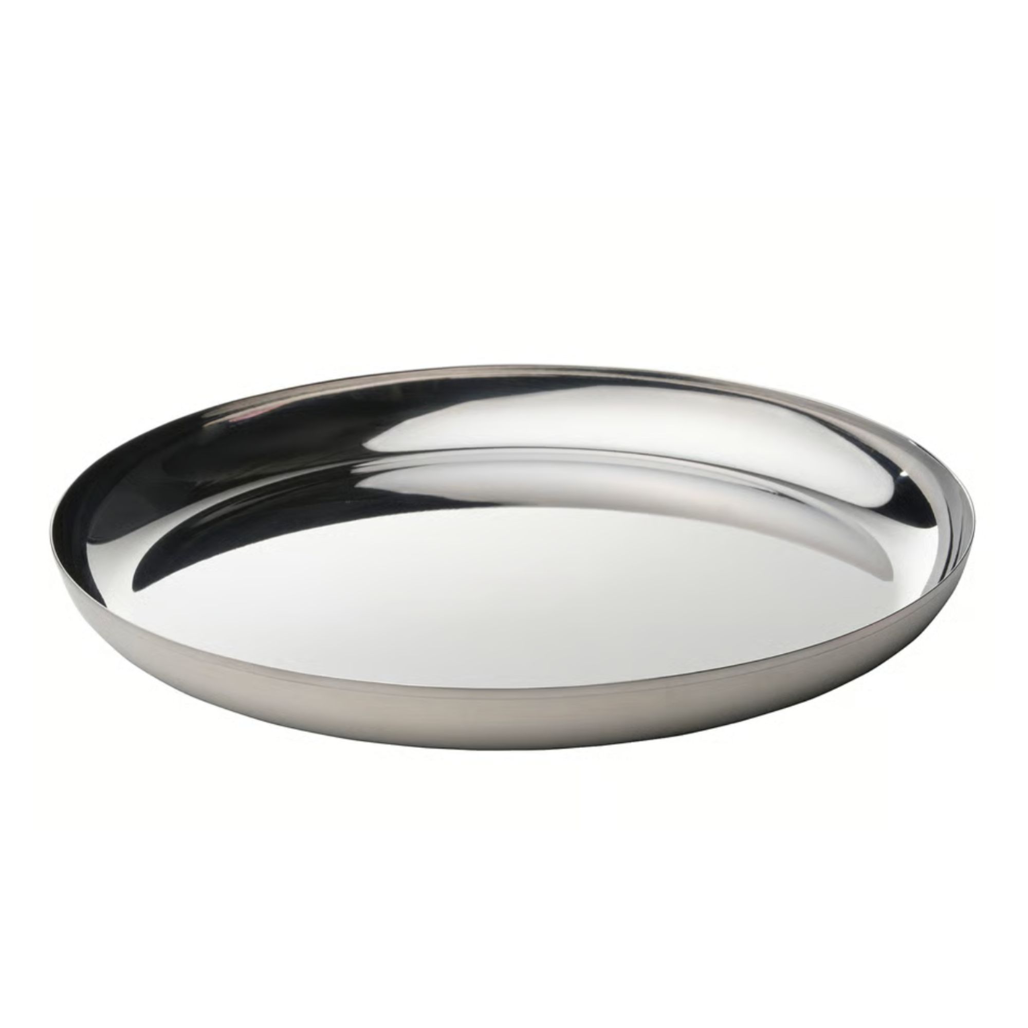 IKEA TUVHÄTTA Serving plate, stainless steel