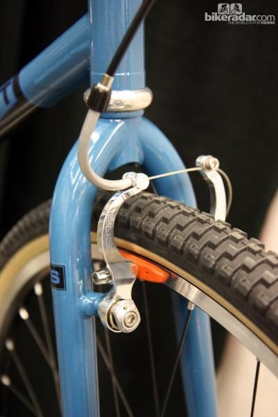 This Soulcraft Dirtbomb is built with Paul Components' new Minimoto short-arm linear-pull brake.
