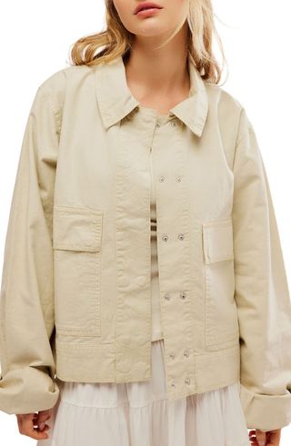 Suzy Cotton 
Linen Jacket