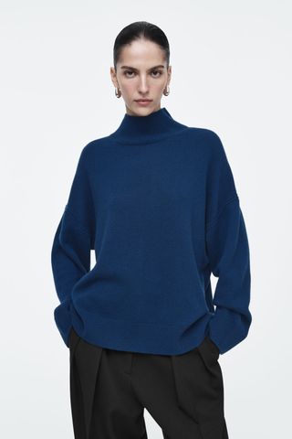 Pure Cashmere Turtleneck Sweater