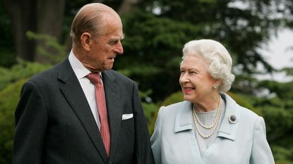 Prince Philip with the Queen, Elizabeth II