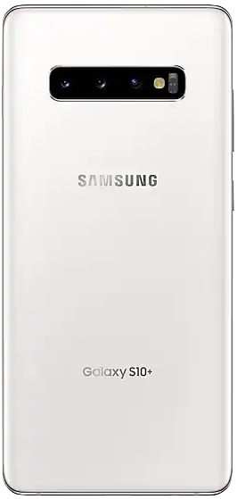 Samsung Galaxy S10 in Ceramic White
